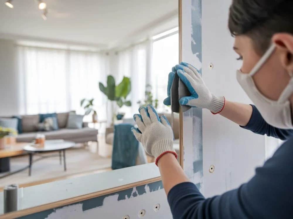 Jak przykleić lustro do ściany: proste kroki i ważne wskazówki